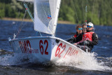 Регата Выходной день в ПИРогово, яхта эМ-Ка, J/70, Финн