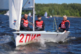 Выходной день в ПИРогово, яхта эМ-Ка, J/70, Финн