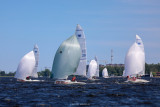 Выходной день в ПИРогово, яхта эМ-Ка, J/70, Финн