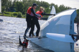 Выходной день в ПИРогово, яхта эМ-Ка, J/70, Финн