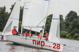 Регата Выходной день в ПИРогово, яхта эМ-Ка, J/70, Финн