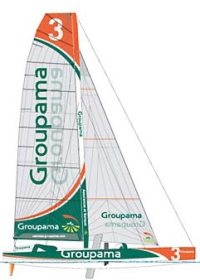 тримаран groupama 3, парусный спорт, приметы
