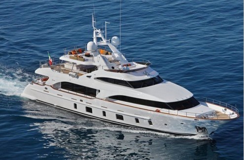 Верфь Benetti представила 31-метровую суперъяхту Tradition 105