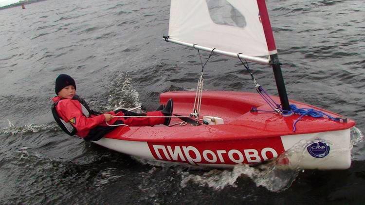 яхтенная школа, занятия на воде