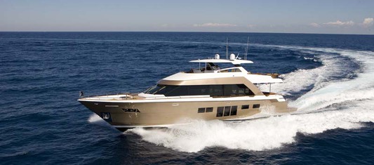 Яхта 76 Breeze яхтенной верфи Lazzara Yachts