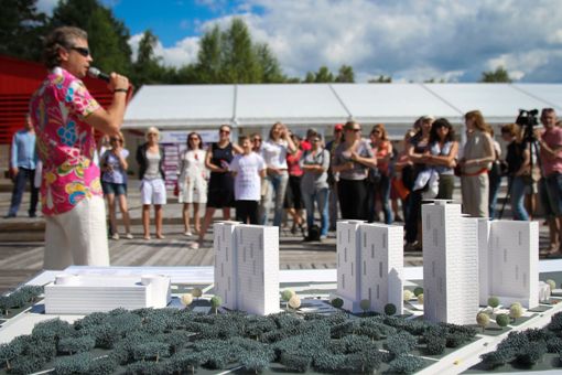 презентация жилого комплекса на регате
