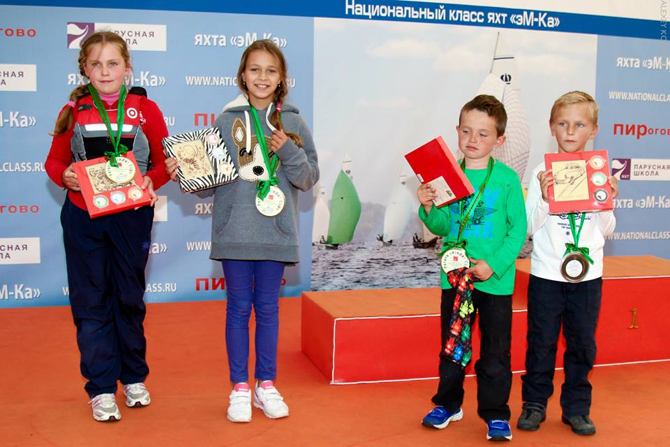 регата kinder cup, награждение