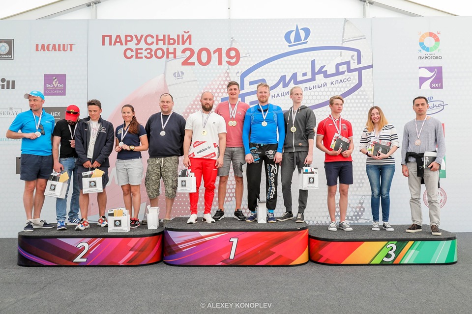 яхта эМ-Ка, яхт-клуб ПИРогово, регата, Открытие сезона 2019