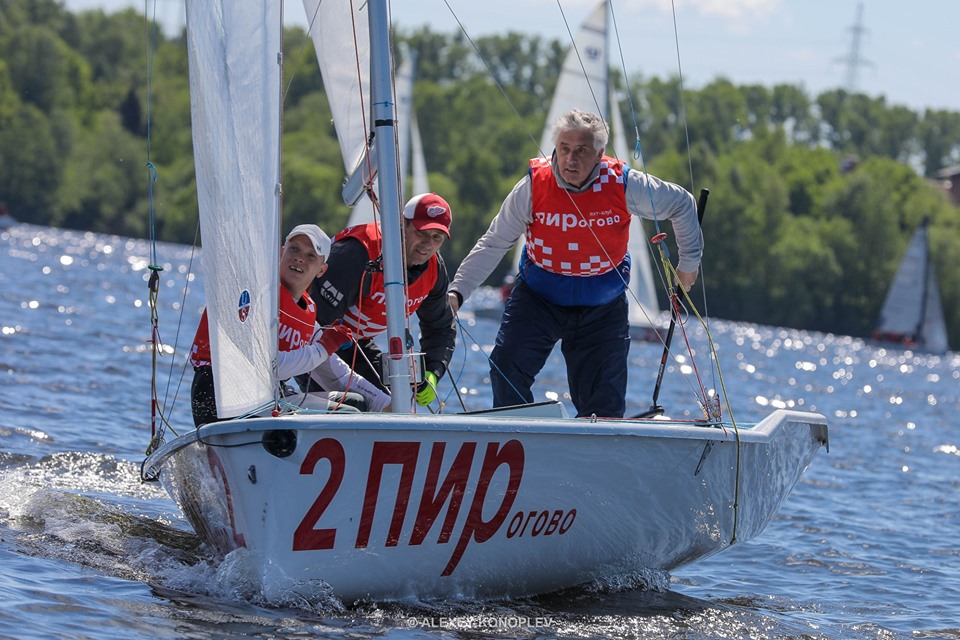 яхта эМ-Ка, яхт-клуб ПИРогово, регата, Открытие сезона 2019