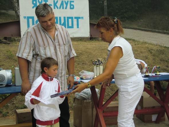 Первенство МО, награждение Козлова Ивана