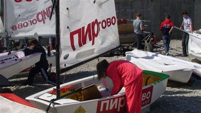 детская парусная школа, яхт-клуб, парусные яхты, Пирогово