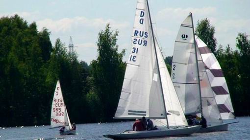 Паруса России, старт всех яхт