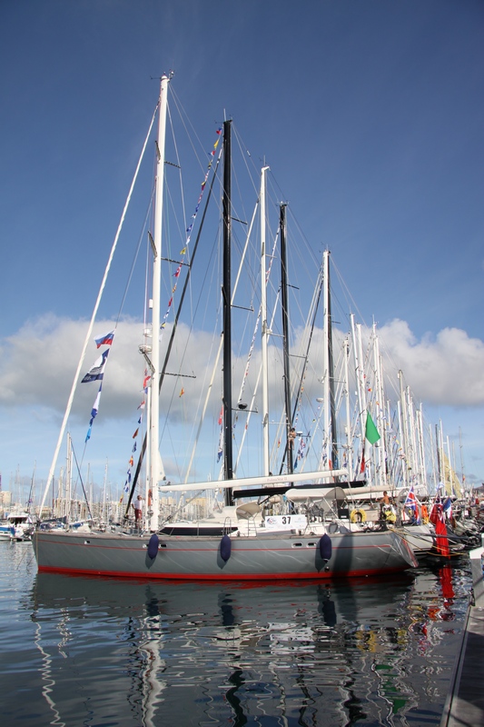 arc 2010, трансатлантическая гонка, яхты на причале в Las Palmas