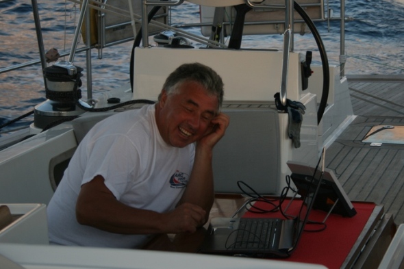 Александр Ежков участвует в трансатлантической регате ARC 2010