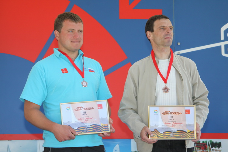 новиков, водяницкий, награждение регаты