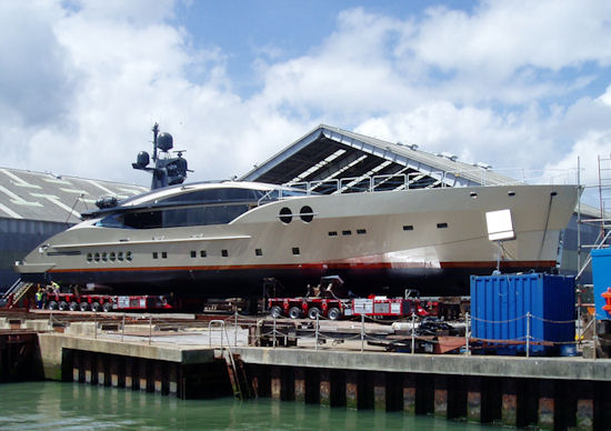 Solent Refit, стояка для яхт, мегаяхты, новости