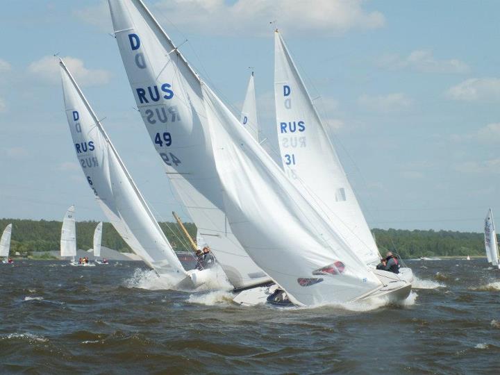 яхта дракон, буервестник, гонки флота, парусная регата