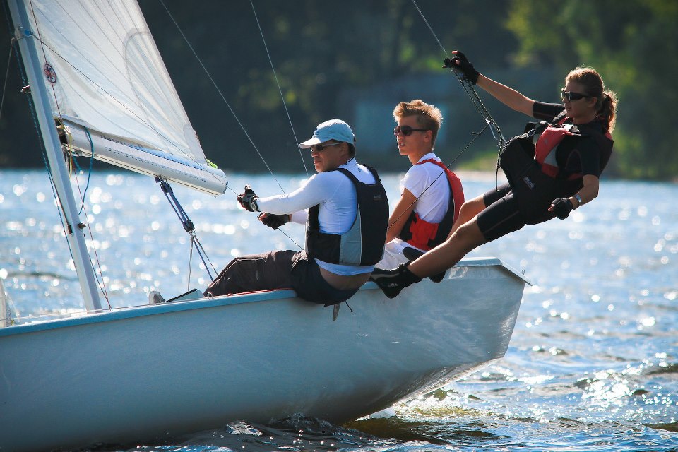 яхта эм ка, регата выходного дня, парусный спорт, яхт клуб пирогово
