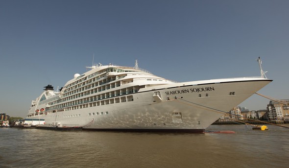 парусные новости, круизный лайнер класса люкс Seabourn Sojourn Luxury Passenger Yacht